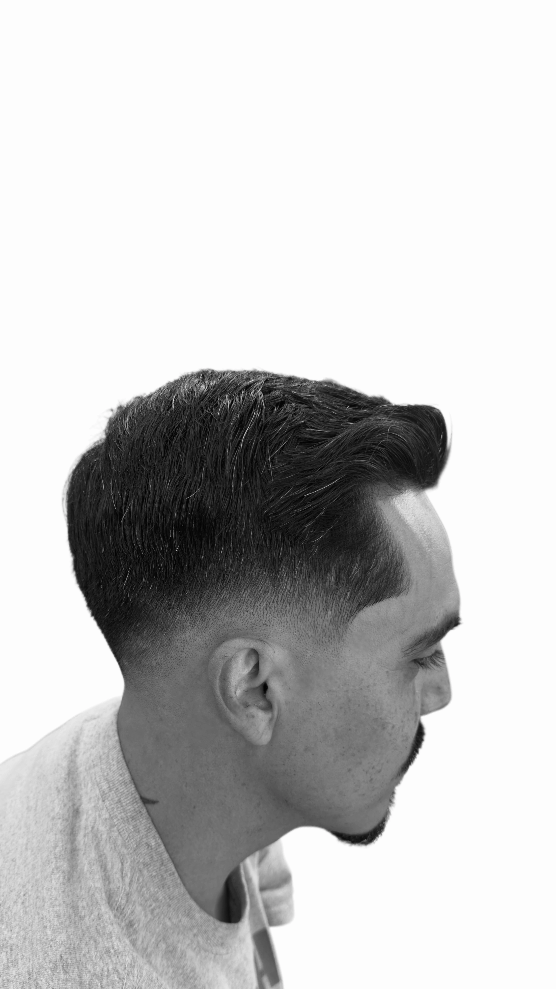 Low Fade w/ Comb Over